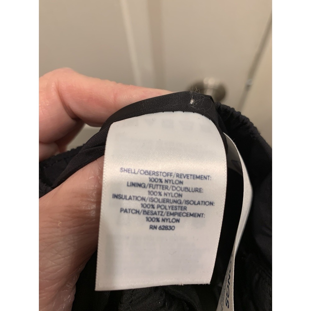 Lands End Kids Black GROW-A-LONGS Snow Pants Sz 12 Waterproof Snowboard Ski - Picture 6 of 7